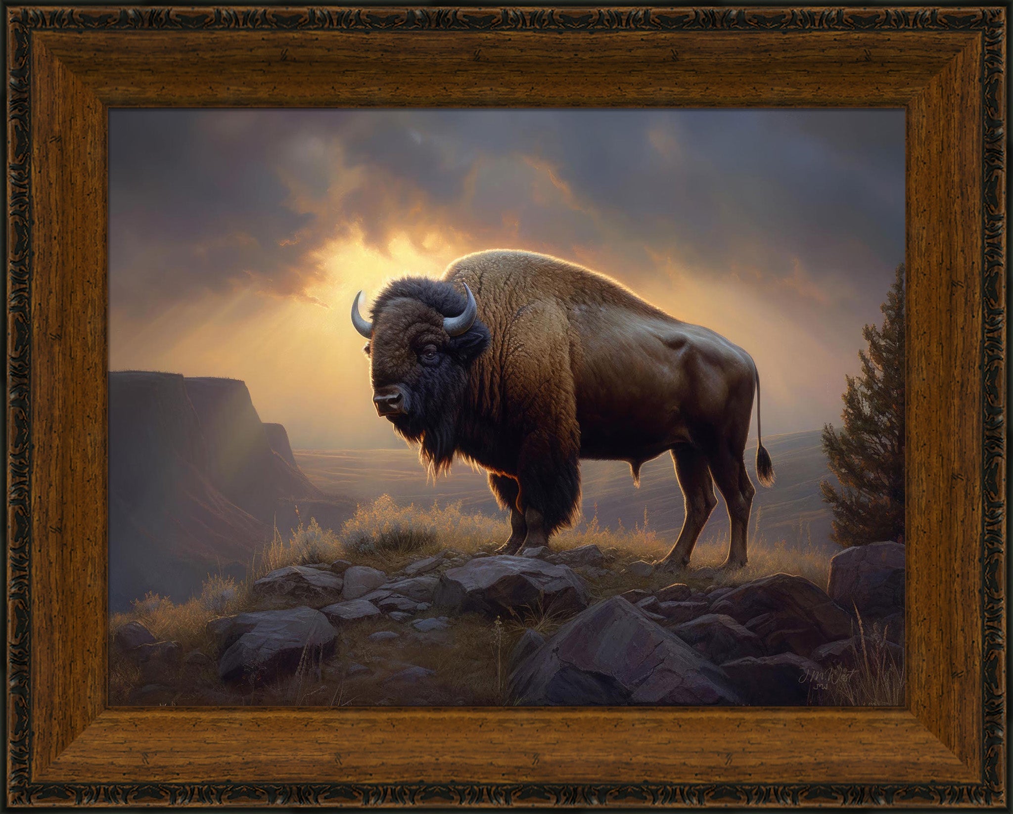 Thunder Rolls on Bison Ridge