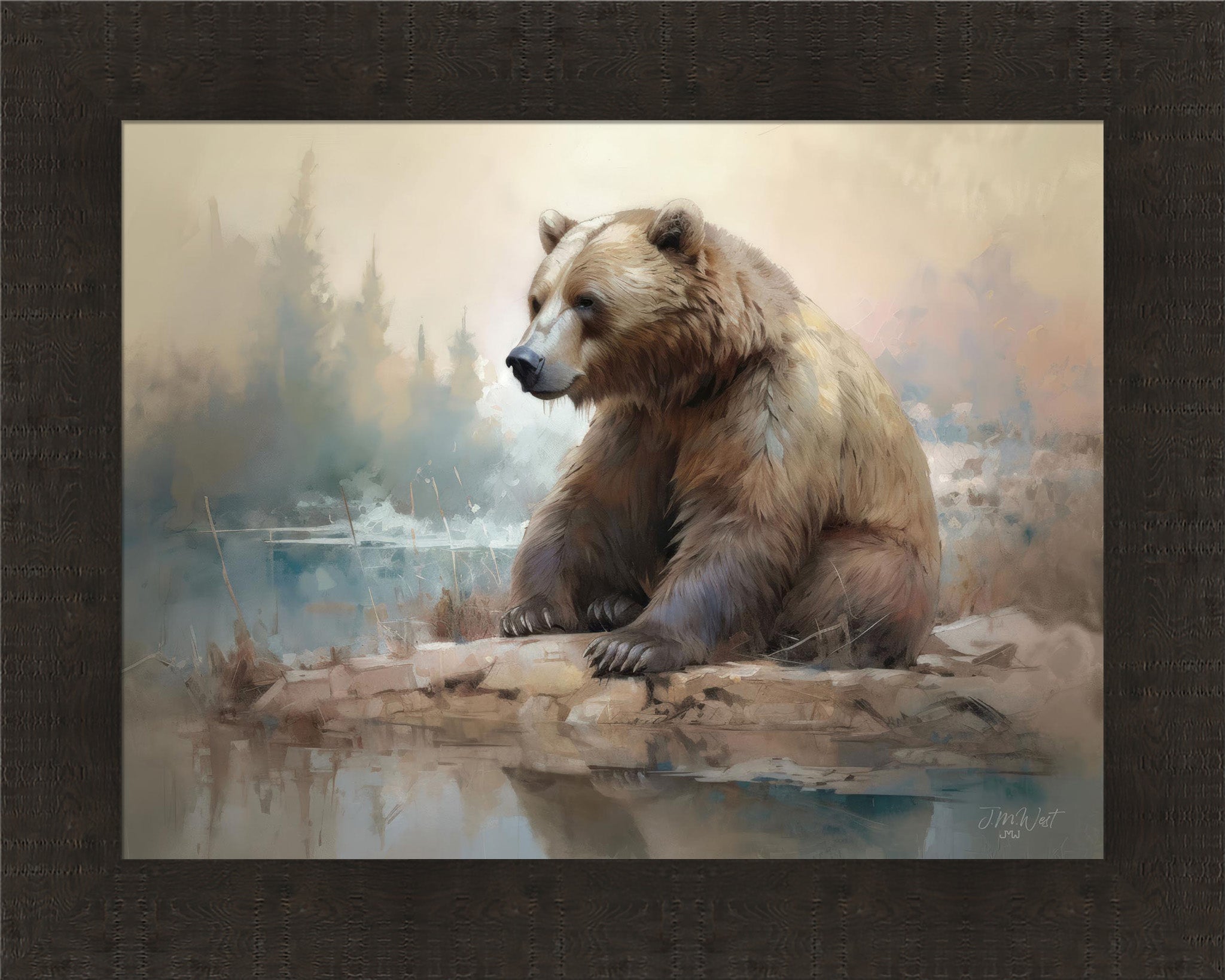 Bear by the Bank