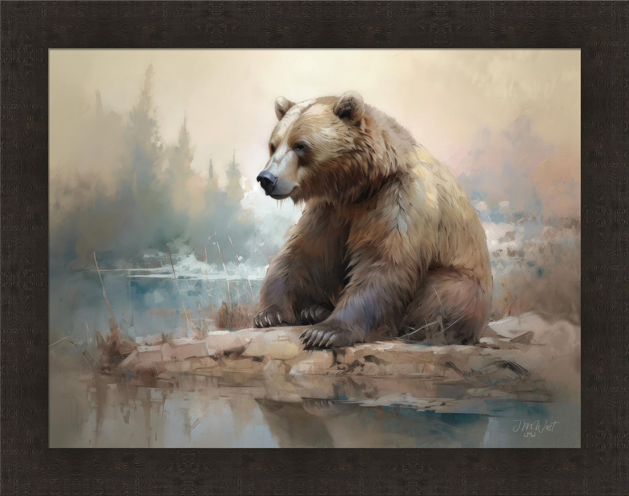 Bear by the Bank