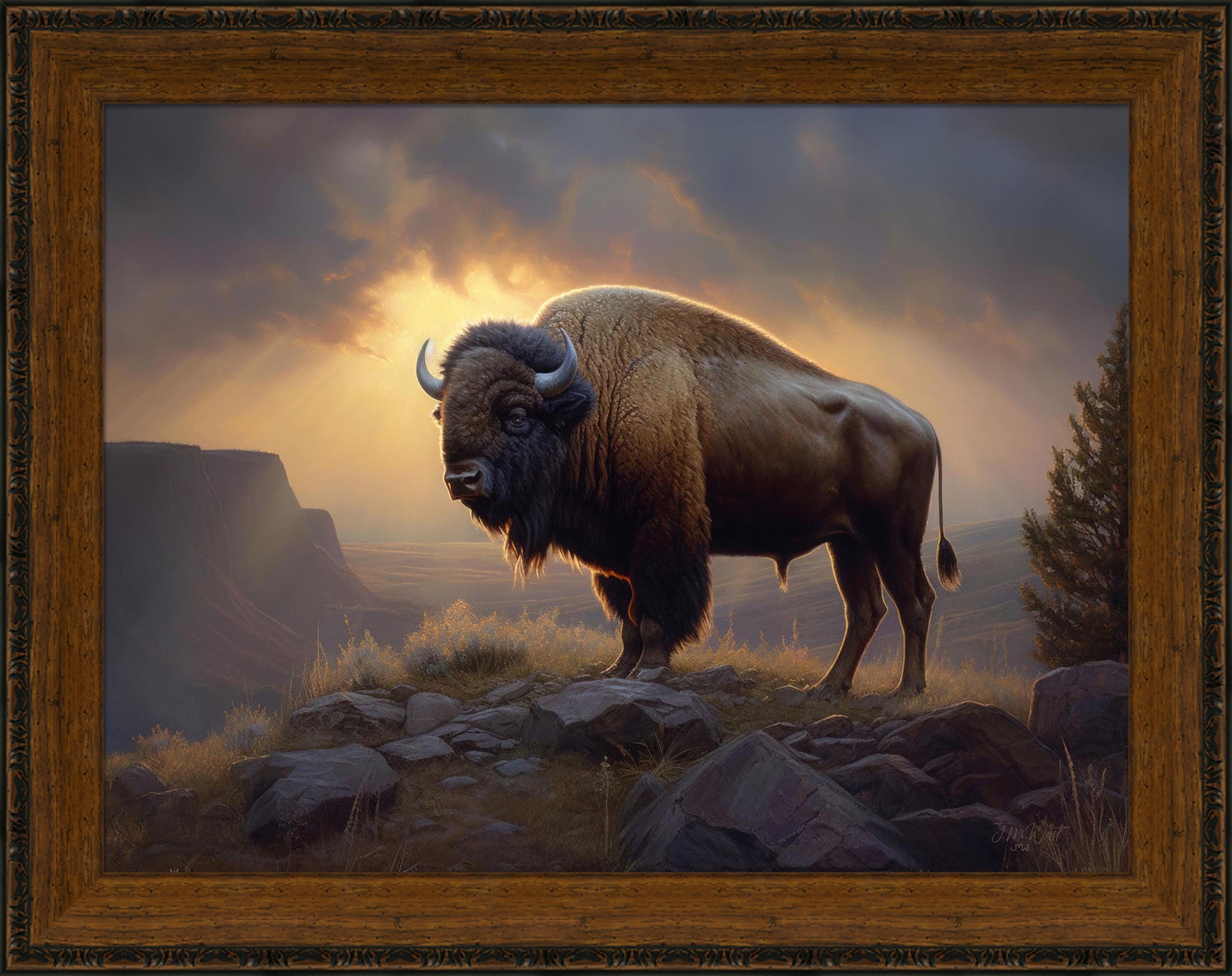 Thunder Rolls on Bison Ridge